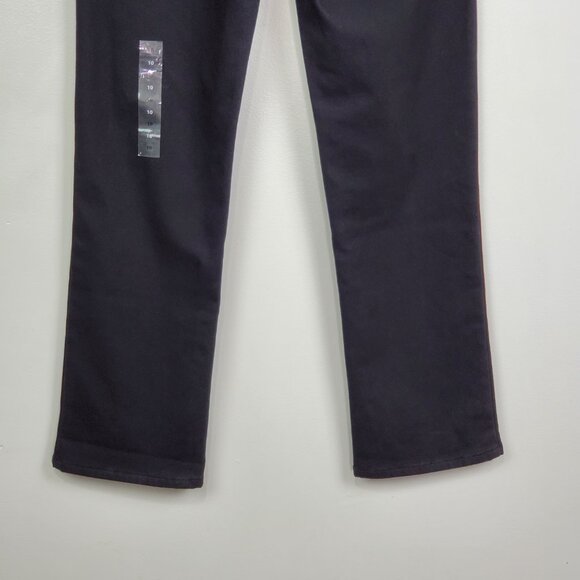 Natural Reflections Fleece Lined Relaxed Straight Leg Jeans NEW NWT Size 10 - Picture 6 of 16